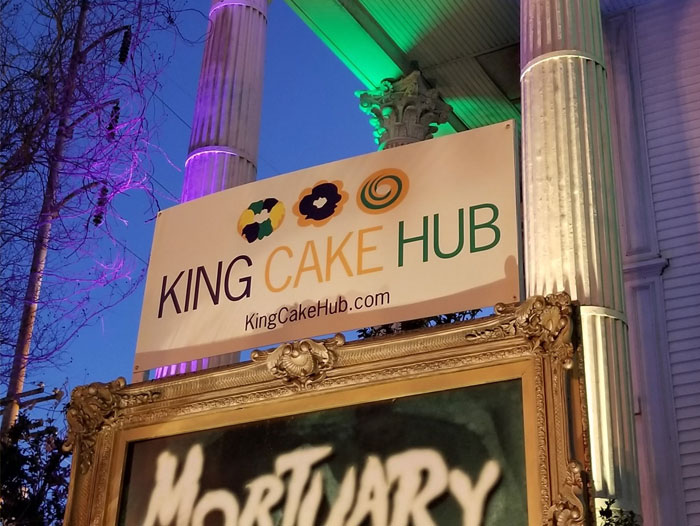 King Cake Hub Celebrates “Quarnival” Perishable News